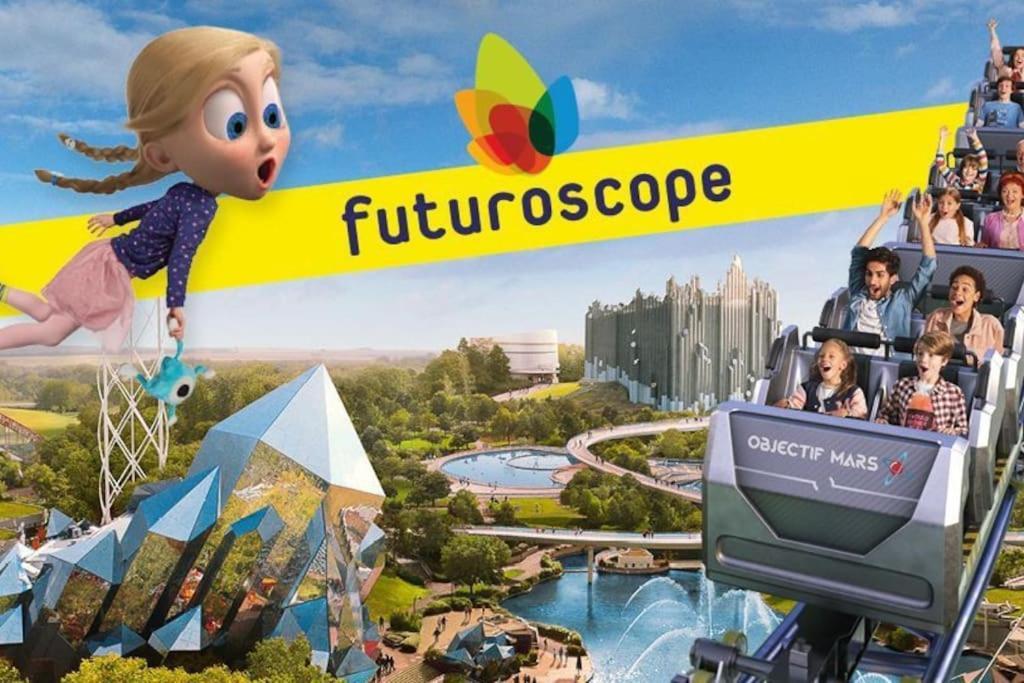 Maisons Martigny B - Proche Futuroscope Et Aquascope Chasseneuil-du-Poitou Exterior foto
